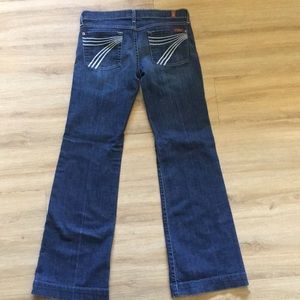 7 for All Mankind Dojo Trouser Jean Size 28R
